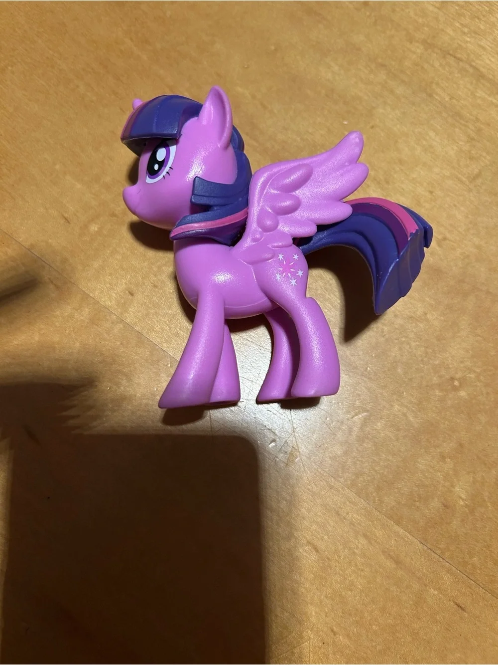 My Little Pony Purple Winged Pony Figure with Pink and Dark Purple Mane